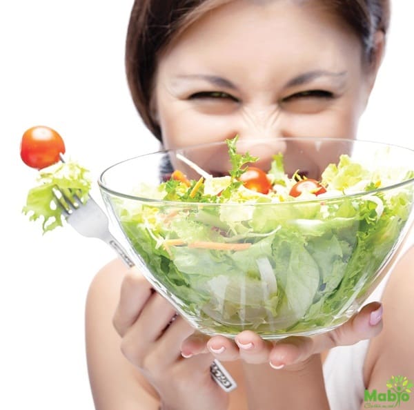 Ăn nhiều rau xanh giúp tránh tăng cân